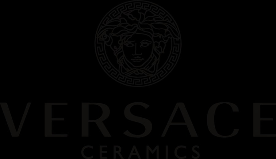 Versace Ceramics — logo producenta powierzchni premium