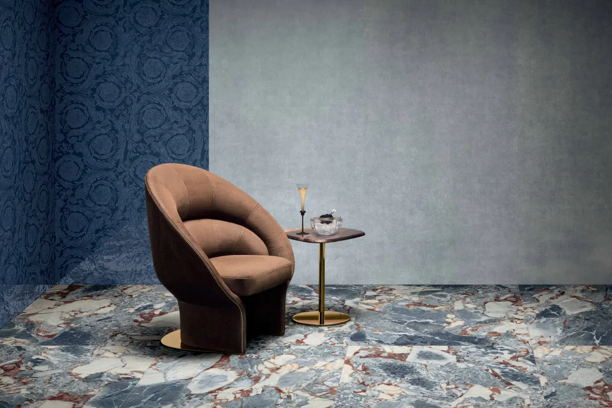 Kolekcja Harmony Velvet — włoska powierzchnia premium, Beige · Honey · Rust · Light Blue