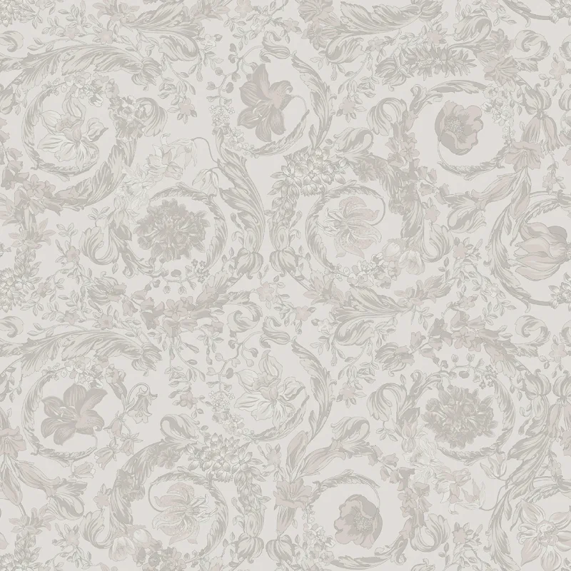 Icons Barocco Garden White — próbka wzoru