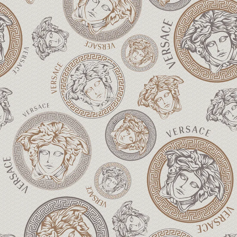 Icons Medusa White — próbka wzoru