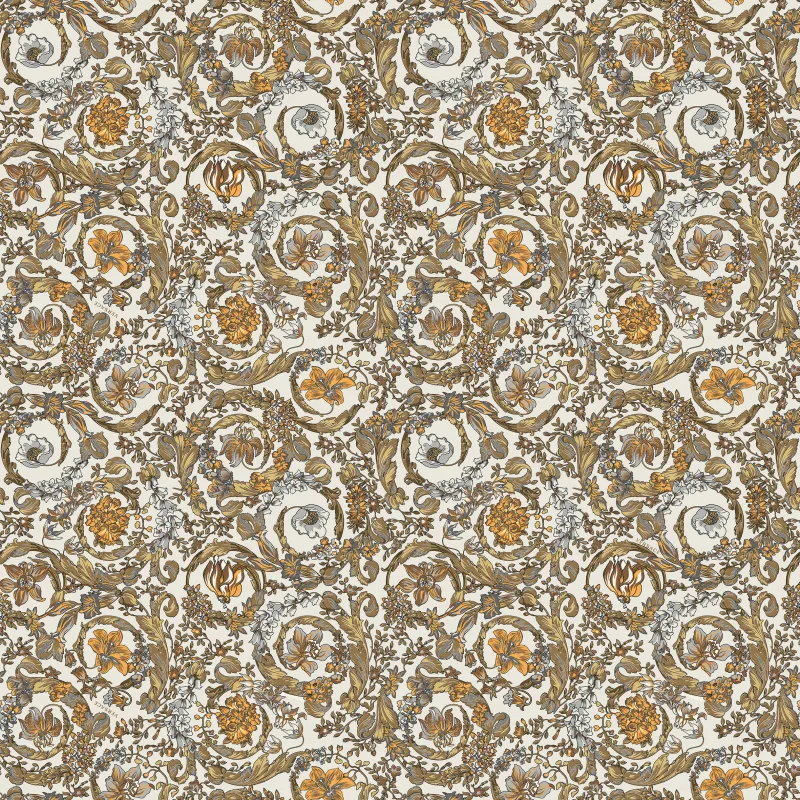 Manifesto Barocco Garden White — próbka wzoru