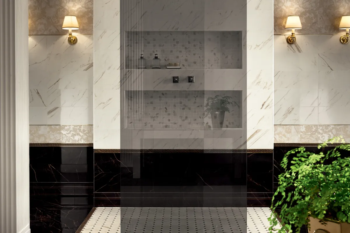 Wnętrze z kolekcją Marble — aranżacja 5