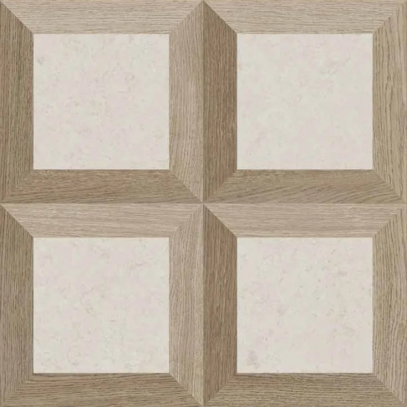 V Stone Frame White — próbka wzoru